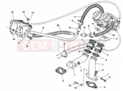 DUCATI 1997 Supersport 750 SS INTAKE MANIFOLD » INTAKE, CARBURETTOR