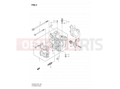 SUZUKI AN400A K9 (2009) Burgman 400 (E02,E19,E24,E54) 3 - CYLINDER HEAD