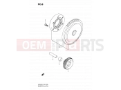 SUZUKI AN400A K9 (2009) Burgman 400 (E02,E19,E24,E54) 8 - STARTER CLUTCH