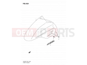 SUZUKI AN400A K9 (2009) Burgman 400 (E02,E19,E24,E54) 42A - FRONT FENDER (MODEL K9)
