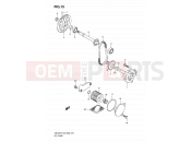 SUZUKI AN400A K9 (2009) Burgman 400 (E03,E28,E33) 15 - OIL PUMP