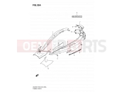 SUZUKI AN400A K9 (2009) Burgman 400 (E03,E28,E33) 35A - FRAME COVER (MODEL K9)
