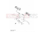 SUZUKI AN400A K9 (2009) Burgman 400 (E03,E28,E33) 45A - HANDLE LEVER (AN400ZA)