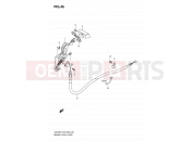 SUZUKI AN400A K9 (2009) Burgman 400 (E03,E28,E33) 46 - BRAKE LOCK LEVER
