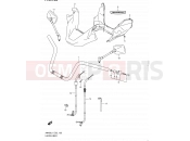 SUZUKI AN400A L1 (2011) Burgman 400 (E19, E24) 130 - HANDLEBAR (AN400ZAL1 E51)