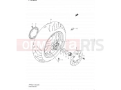 SUZUKI AN400A L1 (2011) Burgman 400 (E19, E24) 203 - REAR WHEEL (AN400AL1 E19)