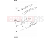 SUZUKI AN400A L2 (2012) Burgman 400 (E19, E24) 99 - SIDE LEG SHIELD (AN400ZAL2 E19)