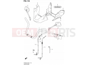 SUZUKI AN400A L2 (2012) Burgman 400 (E19, E24) 118 - HANDLEBAR (AN400ZAL2 E51)