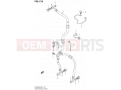 SUZUKI AN400A L2 (2012) Burgman 400 (E19, E24) 173 - FRONT BRAKE HOSE (AN400L2 E02)
