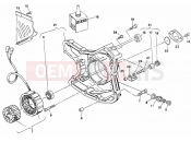 DUCATI 1997 Supersport 900 SS GENERATOR COVER DM 007089&GT; » IGNITION SYSTEM