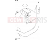 SUZUKI AN400A L4 (2014) Burgman 400 (E19) 36 - BATTERY (AN400ZAL4 E19)