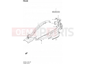 SUZUKI AN400A L4 (2014) Burgman 400 (E19) 60 - FRAME COVER (AN400L4 E19)