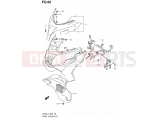 SUZUKI AN400A L4 (2014) Burgman 400 (E19) 66 - FRONT LEG SHIELD (AN400AL4 E02)