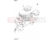 SUZUKI AN400A L4 (2014) Burgman 400 (E19) 77 - FRONT BOX