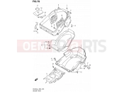 SUZUKI AN400A L4 (2014) Burgman 400 (E19) 79 - HELMET BOX