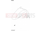 SUZUKI AN400A L4 (2014) Burgman 400 (E19) 80 - FRONT FENDER (AN400L4 E19)
