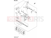 SUZUKI AN400A L4 (2014) Burgman 400 (E19) 156 - REAR CALIPER (AN400AL4 E02)