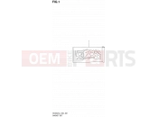 SUZUKI AN400A L4 (2014) Burgman 400 (E24) 1 - GASKET SET
