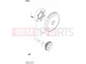 SUZUKI AN400A L4 (2014) Burgman 400 (E24) 8 - STARTER CLUTCH