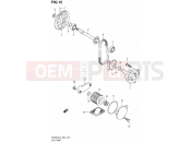 SUZUKI AN400A L4 (2014) Burgman 400 (E24) 15 - OIL PUMP