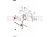 SUZUKI AN400A L4 (2014) Burgman 400 (E24) 18 - RADIATOR
