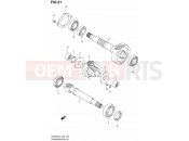 SUZUKI AN400A L4 (2014) Burgman 400 (E24) 21 - TRANSMISSION (2)