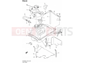 SUZUKI AN400A L4 (2014) Burgman 400 (E24) 33 - FUEL TANK