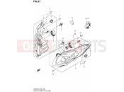 SUZUKI AN400A L4 (2014) Burgman 400 (E24) 27 - FRONT COMBINATION LAMP