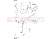 SUZUKI AN400A L4 (2014) Burgman 400 (E24) 43 - HANDLEBAR
