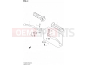 SUZUKI AN400A L4 (2014) Burgman 400 (E24) 44 - HANDLE LEVER
