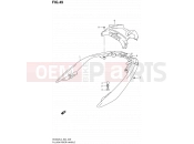 SUZUKI AN400A L4 (2014) Burgman 400 (E24) 49 - PILLION RIDER HANDLE