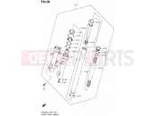 SUZUKI AN400A L4 (2014) Burgman 400 (E24) 50 - FRONT FORK DAMPER