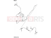 SUZUKI AN400A L4 (2014) Burgman 400 (E24) 61 - REAR BRAKE HOSE