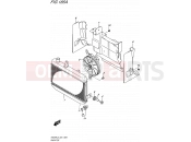 SUZUKI AN400A L5 (2015) Burgman 400 (E24) 185A - RADIATOR