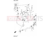 SUZUKI AN400A L5 (2015) Burgman 400 (E24) 187A - RADIATOR HOSE
