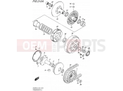 SUZUKI AN400A L5 (2015) Burgman 400 (E24) 210A - TRANSMISSION (1)