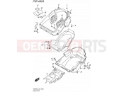 SUZUKI AN400A L5 (2015) Burgman 400 (E24) 456A - HELMET BOX