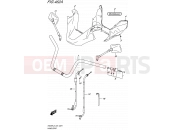 SUZUKI AN400A L5 (2015) Burgman 400 (E24) 462A - HANDLEBAR