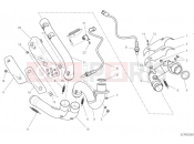 DUCATI 2020 Scrambler Cafe Racer Exhaust Pipe Assembly