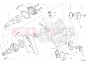 DUCATI 2020 Scrambler Cafe Racer Vertical Cylinder Head & Timing System