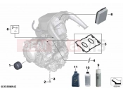 BMW Motorrad BMW 2024 F models F 900 R A2 25 (0K91) Service, engine oil / inspection