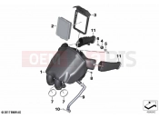 BMW Motorrad BMW 2024 F models F 900 R A2 25 (0K91) Intake silencer