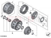 BMW Motorrad BMW 2024 F models F 900 R A2 25 (0K91) Clutch with drive plate