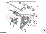 BMW Motorrad BMW 2024 F models F 900 R A2 25 (0K91) Inner gearshift parts