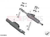 BMW Motorrad BMW 2024 F models F 900 R A2 25 (0K91) Steering damper