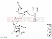 BMW Motorrad BMW 2024 F models F 900 R A2 25 (0K91) Brake lines, front