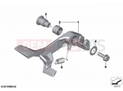BMW Motorrad BMW 2024 F models F 900 R A2 25 (0K91) Brake pedal