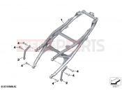 BMW Motorrad BMW 2024 F models F 900 R A2 25 (0K91) Rear frame