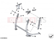 BMW Motorrad BMW 2024 F models F 900 R A2 25 (0K91) Centre stand  2