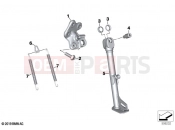 BMW Motorrad BMW 2024 F models F 900 R A2 25 (0K91) Side stand